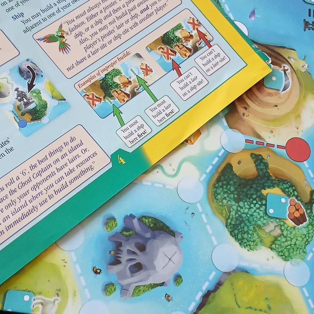 Catan Junior Klaus Teuber Complete Board Game 2018 Fledging Swashbucklers 6+